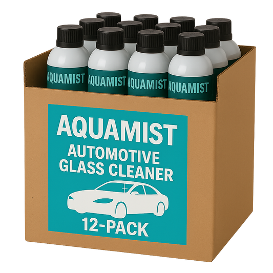 AQUAMIST® Automotive Glass Cleaner No-Drip Ultrafine Spray (CASE OF 12)