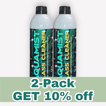 AQUAMIST® Automotive Glass Cleaner, 14 oz Aerosol, Made in the USA - Progressively Better Windows