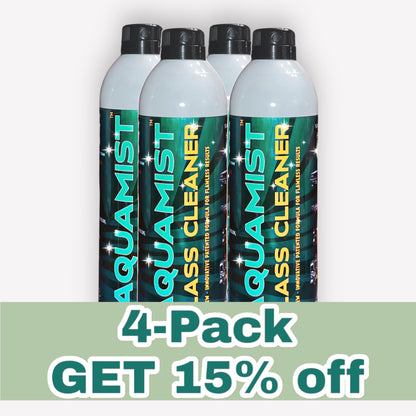 AQUAMIST® Automotive Glass Cleaner, 14 oz Aerosol, Made in the USA - Progressively Better Windows