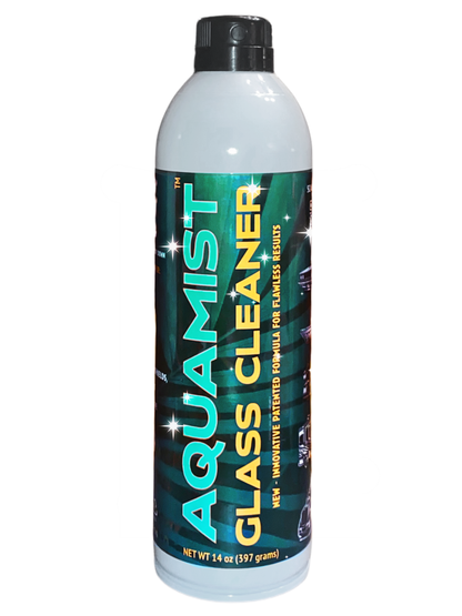 AQUAMIST® Automotive/Marine Glass Cleaner, 14 oz Aerosol, Made in the USA - Progressively Better Windows